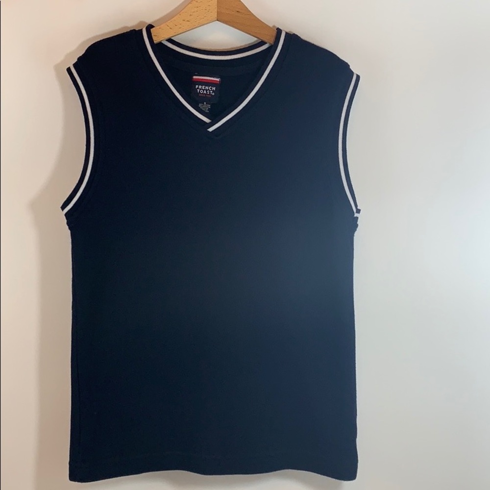 French Toast Uniform V-Neck Sweater Vest